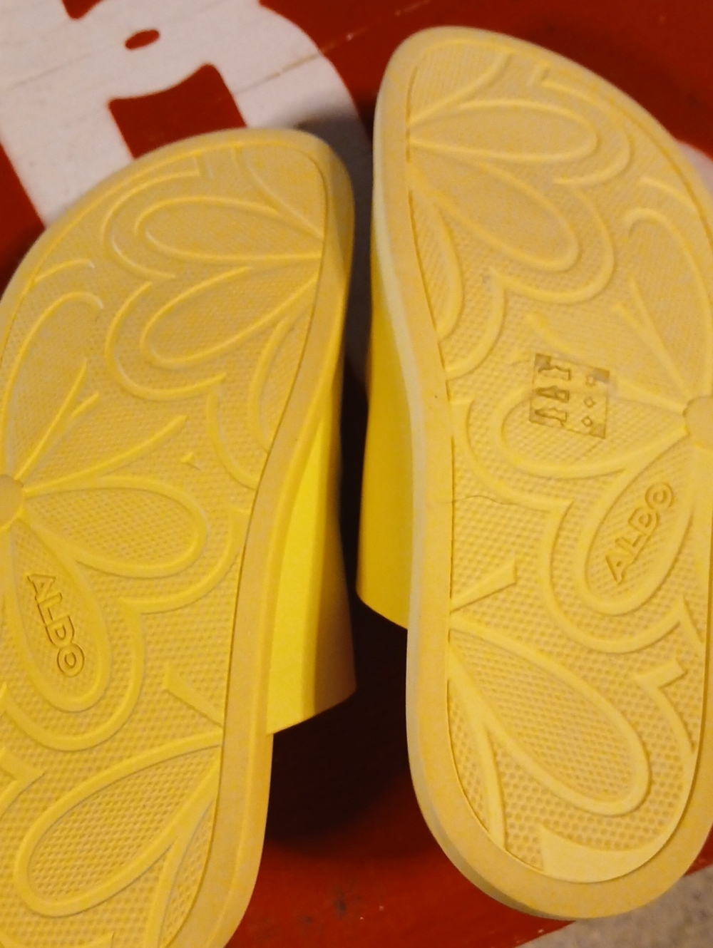 Womens Aldo Size 8.5 Double-Buckle Slide Sandals - Picture 5 of 7